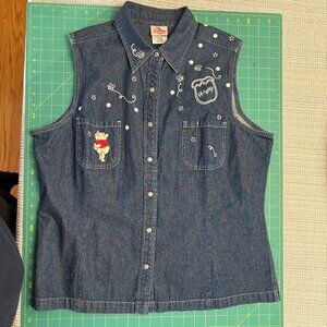 Disney Winnie the Pooh Honey Pot Denim Vest